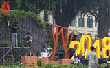 Hà Nội trang trí đèn, hoa trang nhã đón Tết Nguyên đán 2018